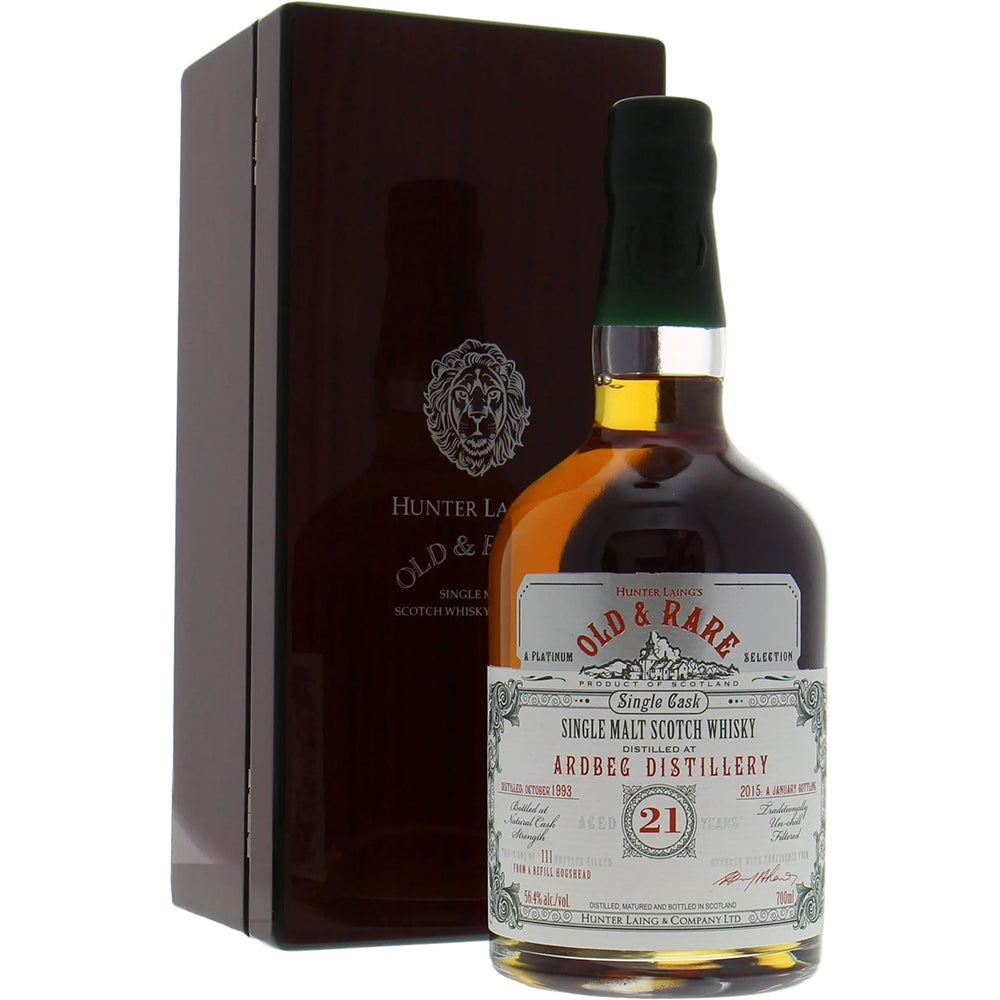 Ardbeg - 21 jaar - Oude en zeldzame platinaselectie