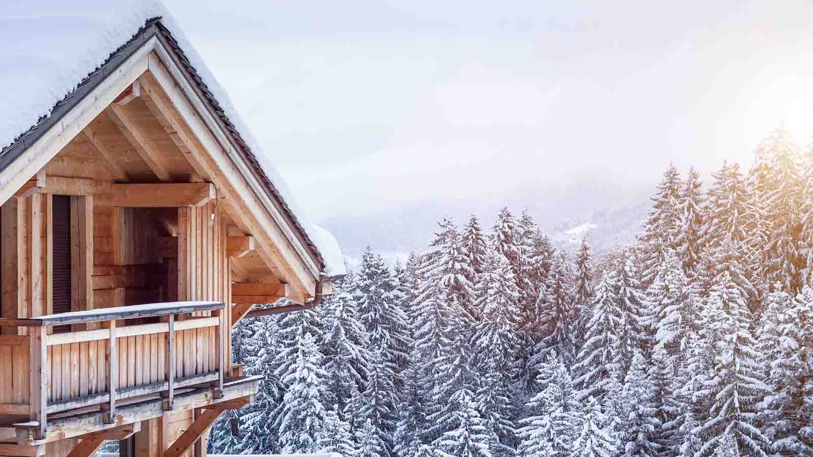 Wine delivery for you ski chalet