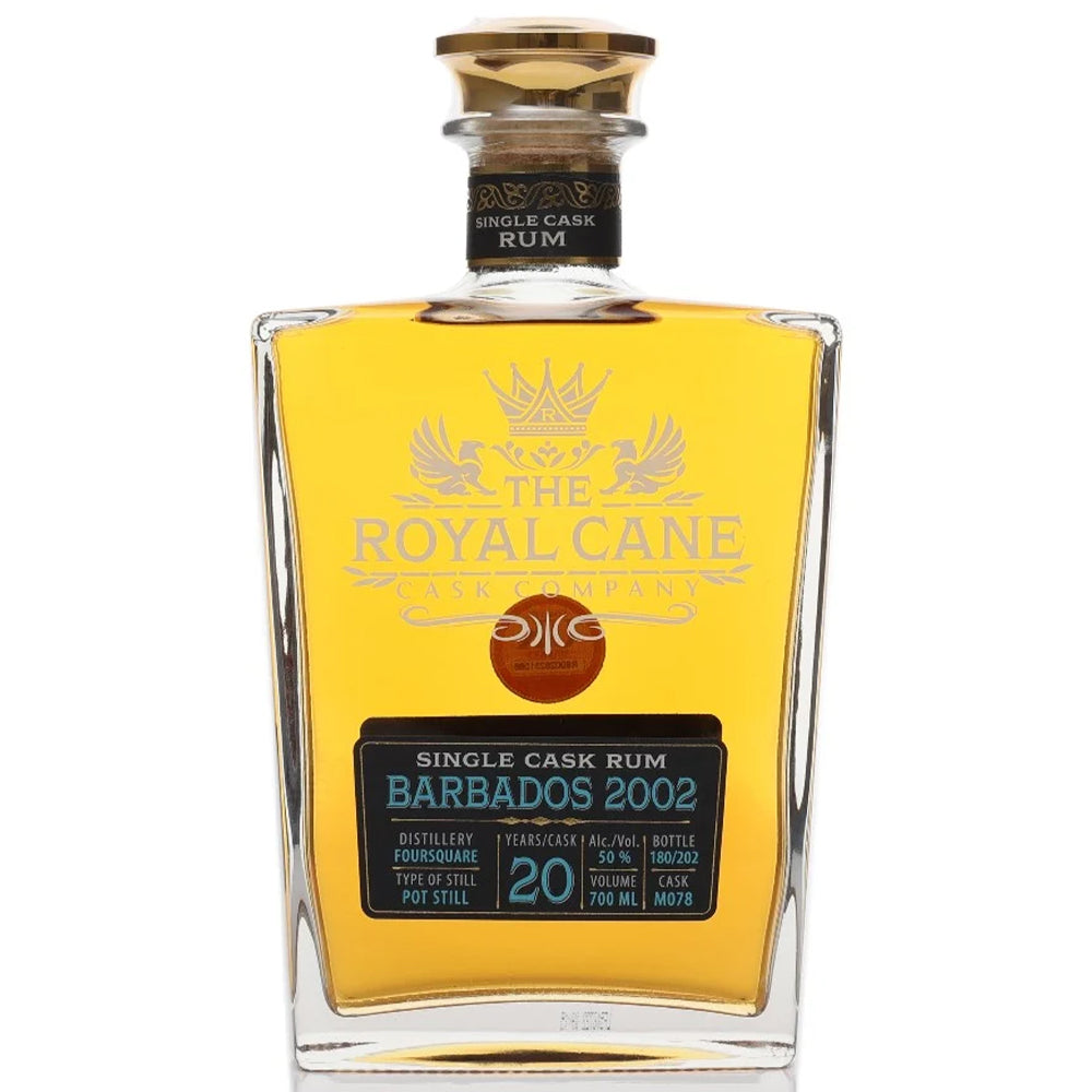 2002 - Foursquare - Barbados Single Cask Rum - Fass M078 - 20 Jahre