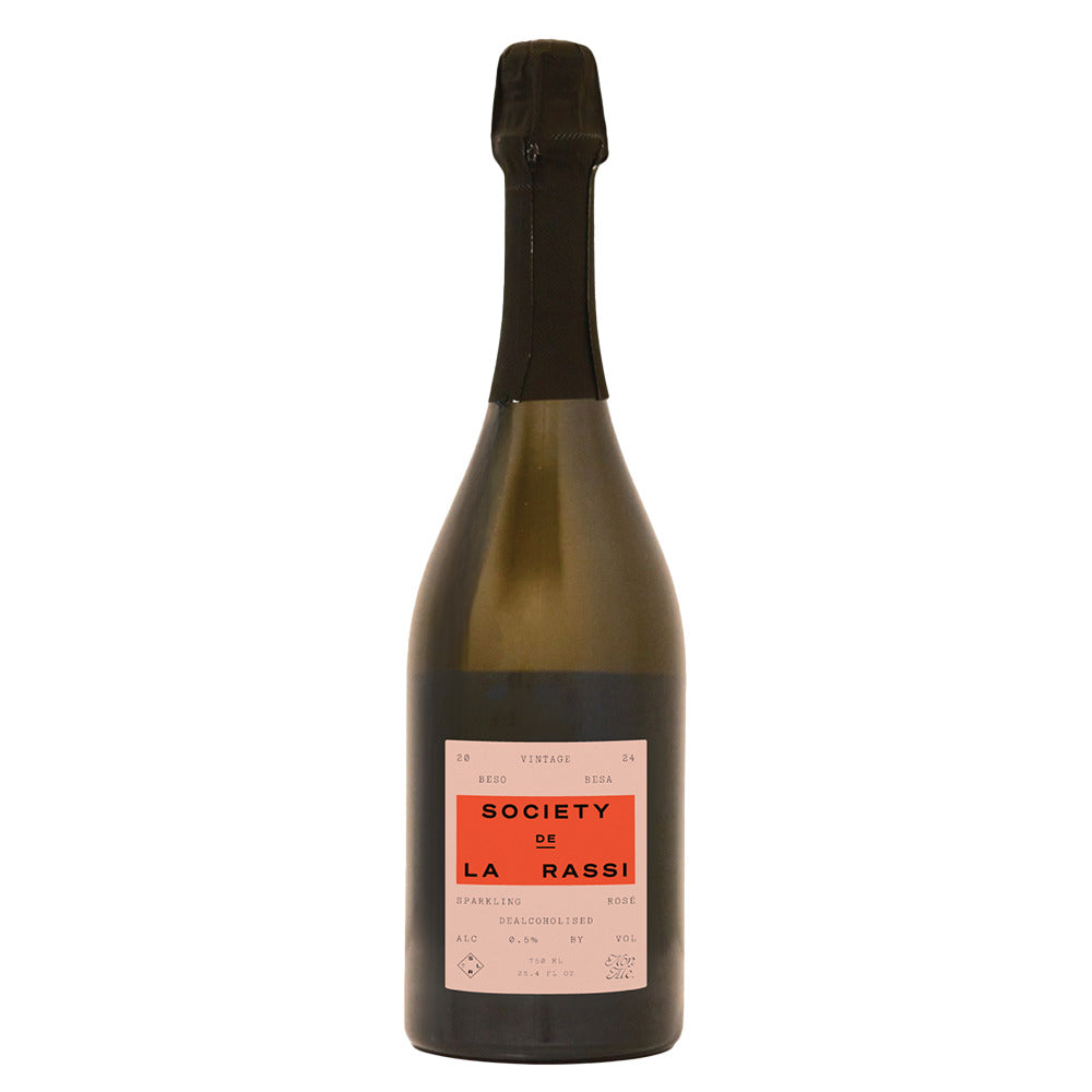 Society de la Rassi - Beso Besa - Gealcoholiseerd Mousseux - Rosé - 0,5% ABV