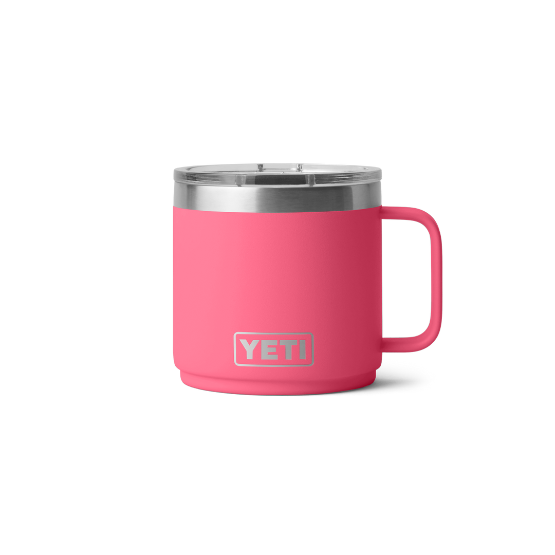 Yeti - Rambler - 14oz (414mL) Stackable Mug — Tropical Pink