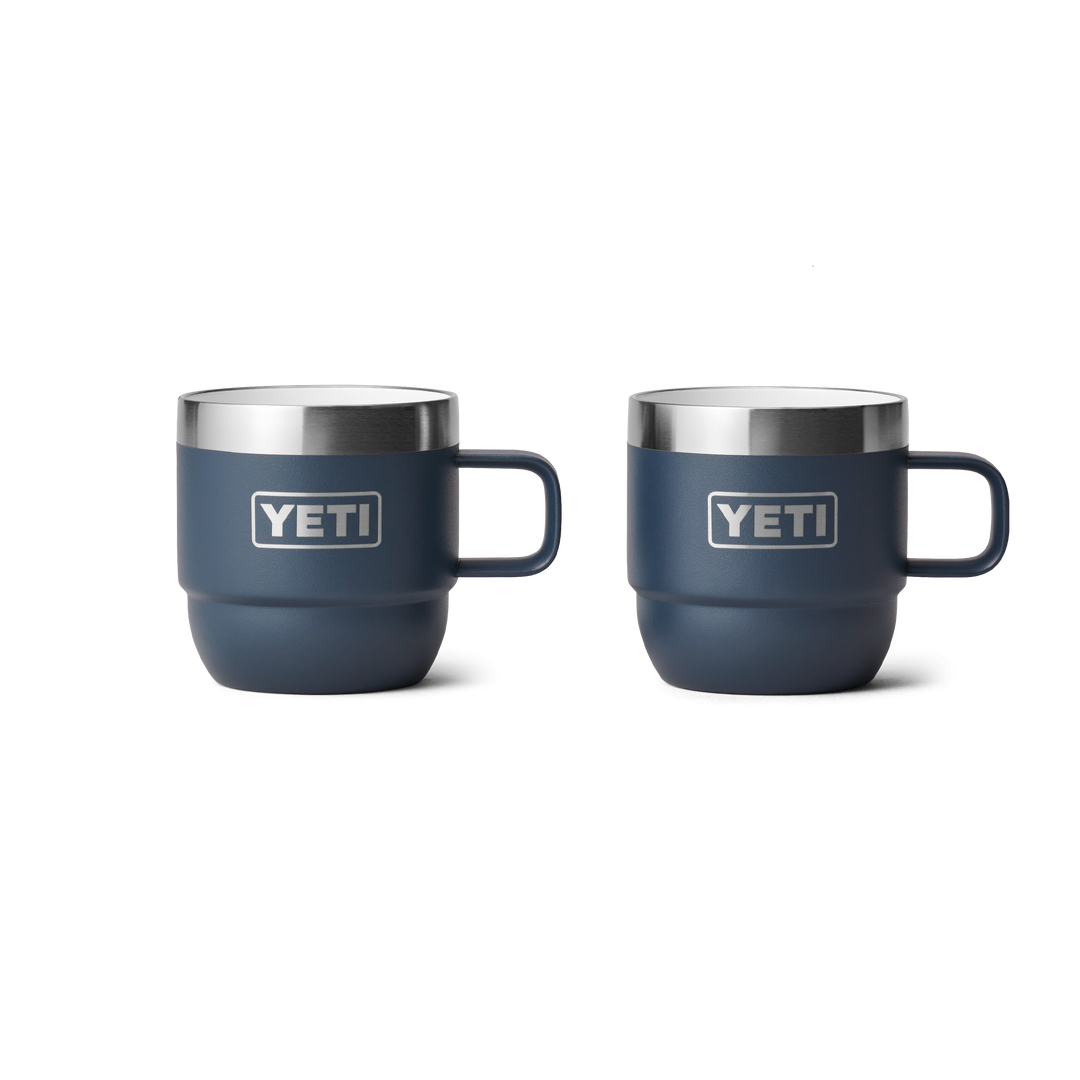 Yeti - Rambler - 6oz (177mL) Stackable Mugs (2 pack) — Navy