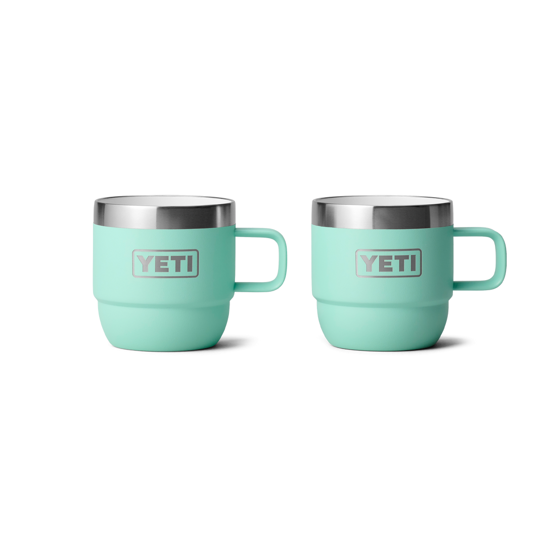 Yeti - Rambler - 6oz (177mL) Stackable Mugs (2 pack) — Seafoam