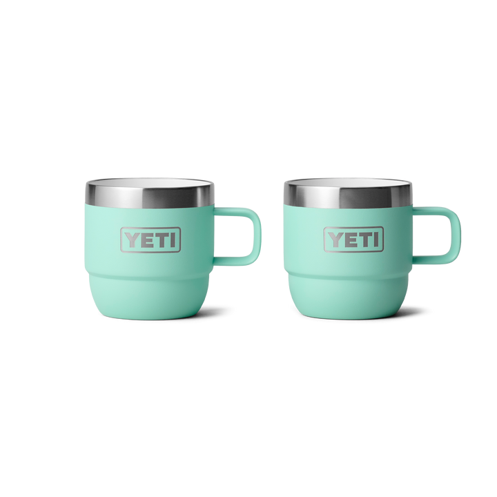 Yeti - Rambler - 6oz (177mL) Stackable Mugs (2 pack) — Seafoam