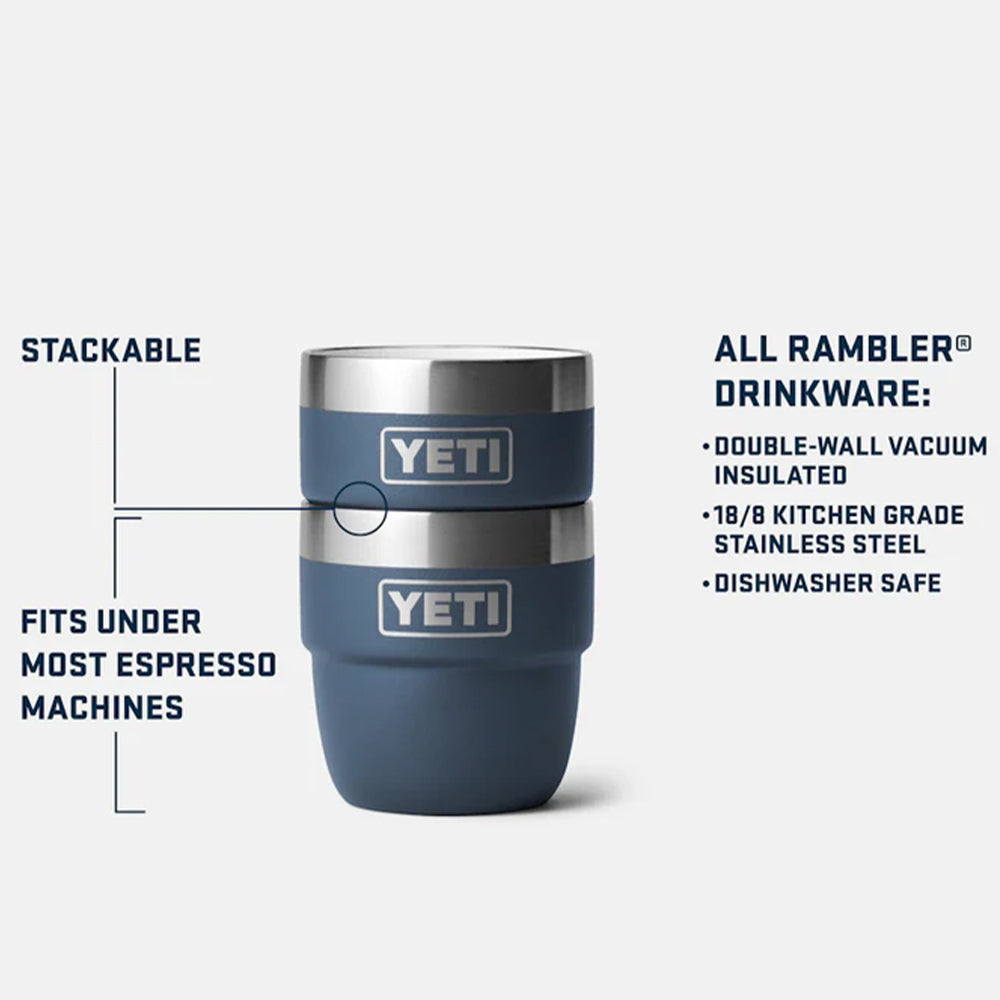 Yeti - Rambler - 4 oz (118ML) Bicchiere Impilabile