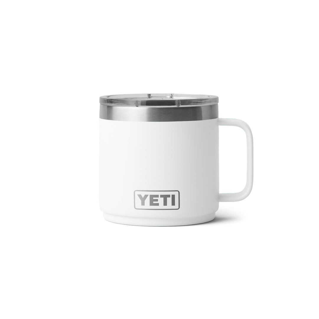 Yeti - Rambler - 14oz (414mL) Stackable Mug — White