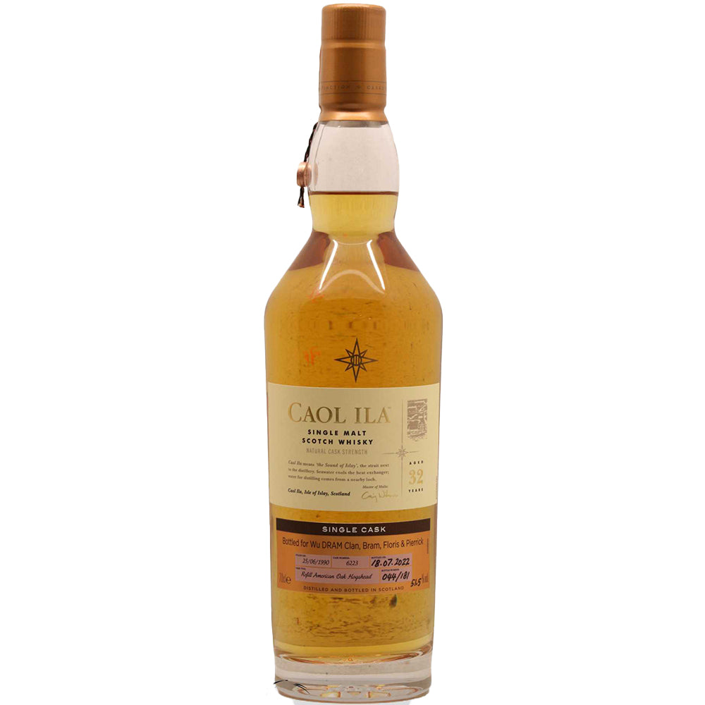 1990 - Caol Ila - 32 anni - Wu Dram Clan, Bram, Floris & Pierrick - Single Cask #6223