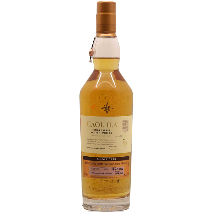 1990 - Caol Ila - 32 anni - Wu Dram Clan, Bram, Floris & Pierrick - Single Cask #6223