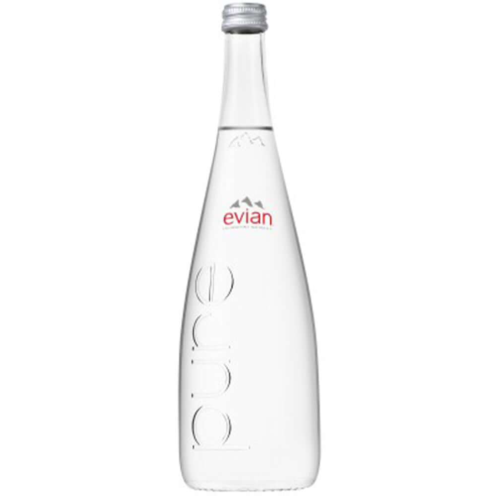 Evian - Sparkling - Glasflasche - VP