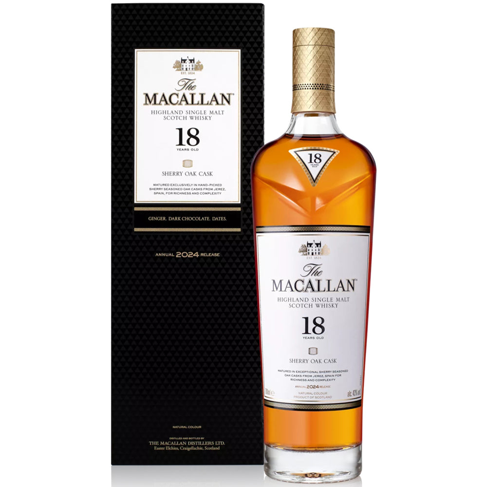 The Macallan - 18 anni - Sherry Oak - 2024 Release