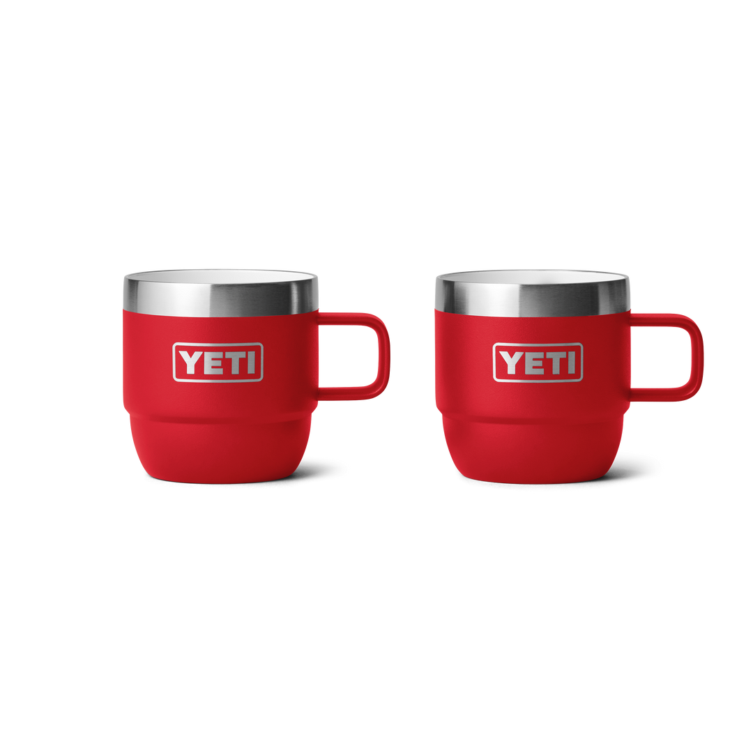 Yeti - Rambler - 6oz (177mL) Stackable Mugs (2 pack) — Rescue Red