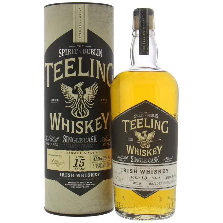 Teeling Whiskey Company - Single Cask #6210 - 15 jaar