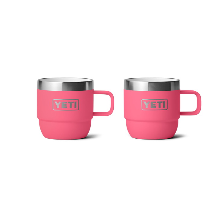Yeti - Rambler - 6oz (177mL) Stackable Mugs (2 pack) — Tropical Pink