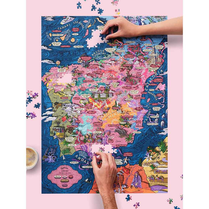 1000 Piece Puzzle - Spain - Spain - Onshore Cellars