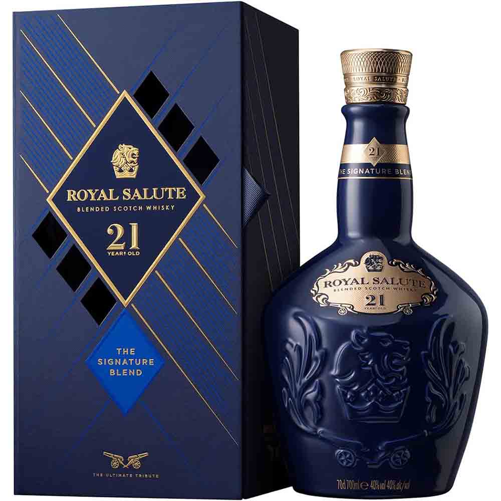 Chivas Regal - Royal Salute - 21 yrs - 21yrs - 70cl - Onshore Cellars