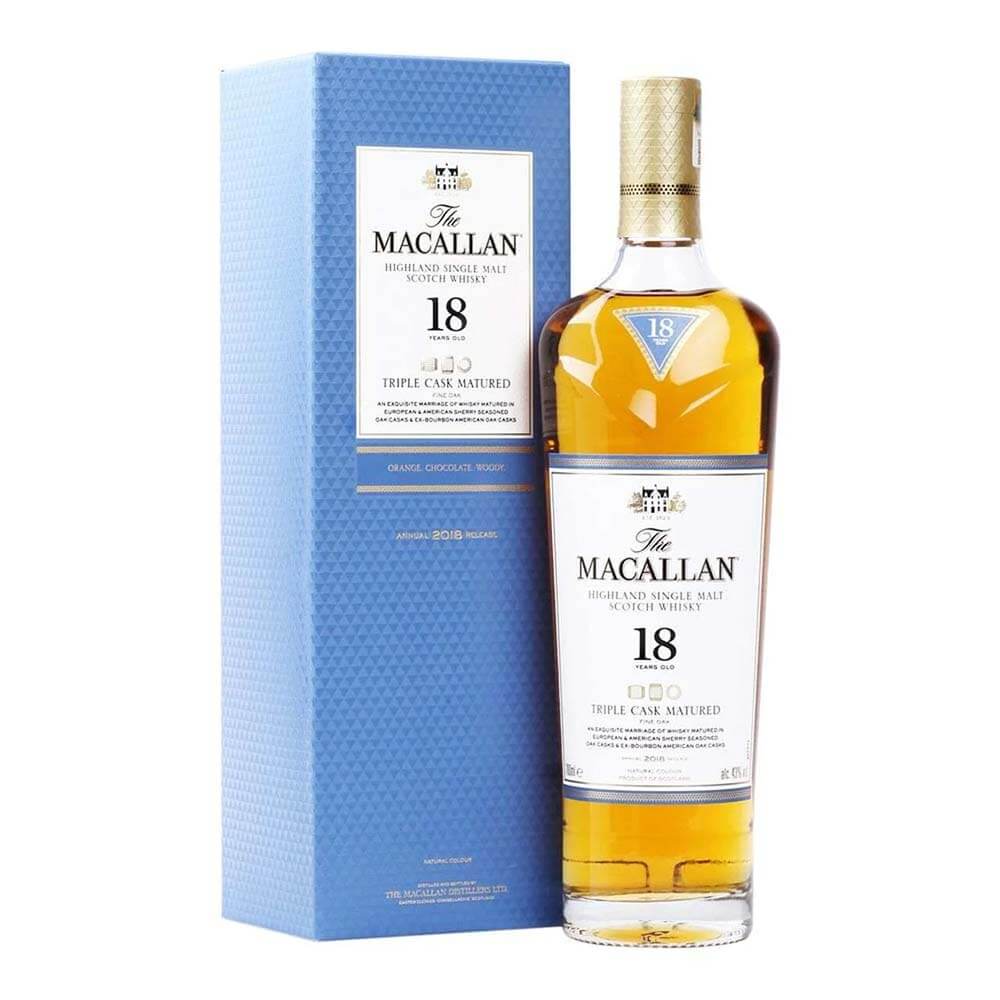 Macallan - 18 yrs - Triple Cask - 70cl - Onshore Cellars