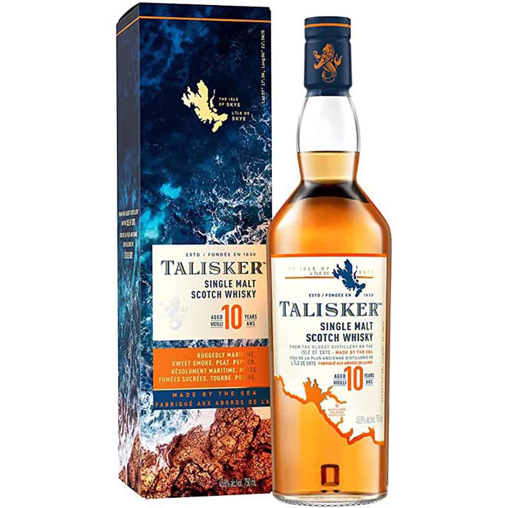 Talisker - 10 yrs - 10yrs - 70cl - Onshore Cellars
