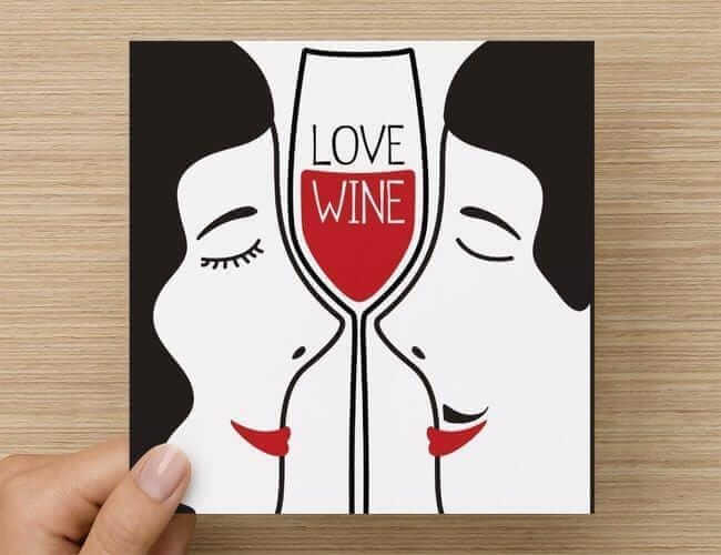 Valentines Day Card - - Onshore Cellars